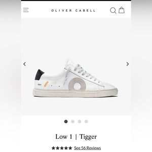 Oliver Cabell Low 1 Tigger Men’s Italian Leather Sneakers - Size 11